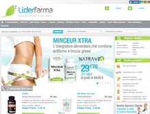 Tablet Screenshot of liderfarma.com